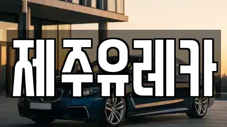 제주특별자치도 렌트카 전문 제주유레카
