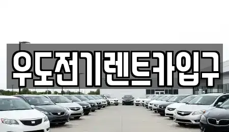 제주특별자치도 제주시 우도면 렌트카 전문 우도전기렌트카입구