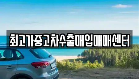 충남 예산군 고덕면 중고차 전문 최고가중고차수출매입매매센터