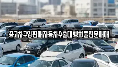 충북 청주시 상당구 문의면 중고차 전문 중고차구입판매자동차수출대행화물전문매매