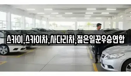 충북 청주시 청원구 외평동 중고차 전문 스카이,스카이차,사다리차,젊은일꾼우승연합