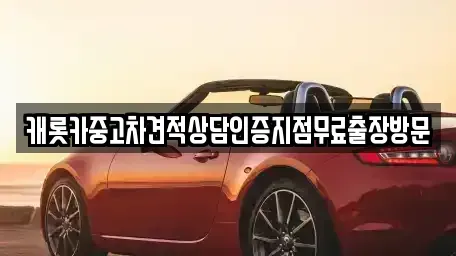 충청북도 단양군 단양읍 중고차매매 전문 캐롯카중고차견적상담인증지점무료출장방문