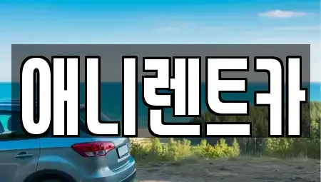 충청북도 음성군 생극면 렌트카 전문 애니렌트카