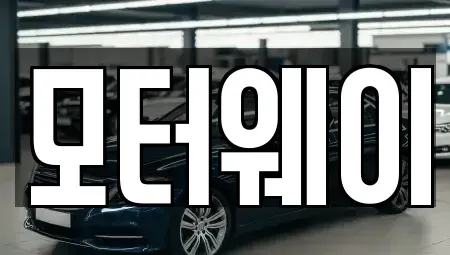 충청북도 음성군 생극면 중고차 전문 모터웨이