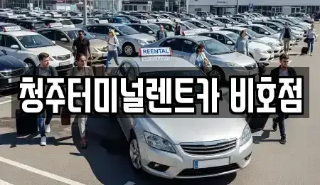 충청북도 청주시 흥덕구 석곡동 렌트카 전문 청주터미널렌트카 비호점